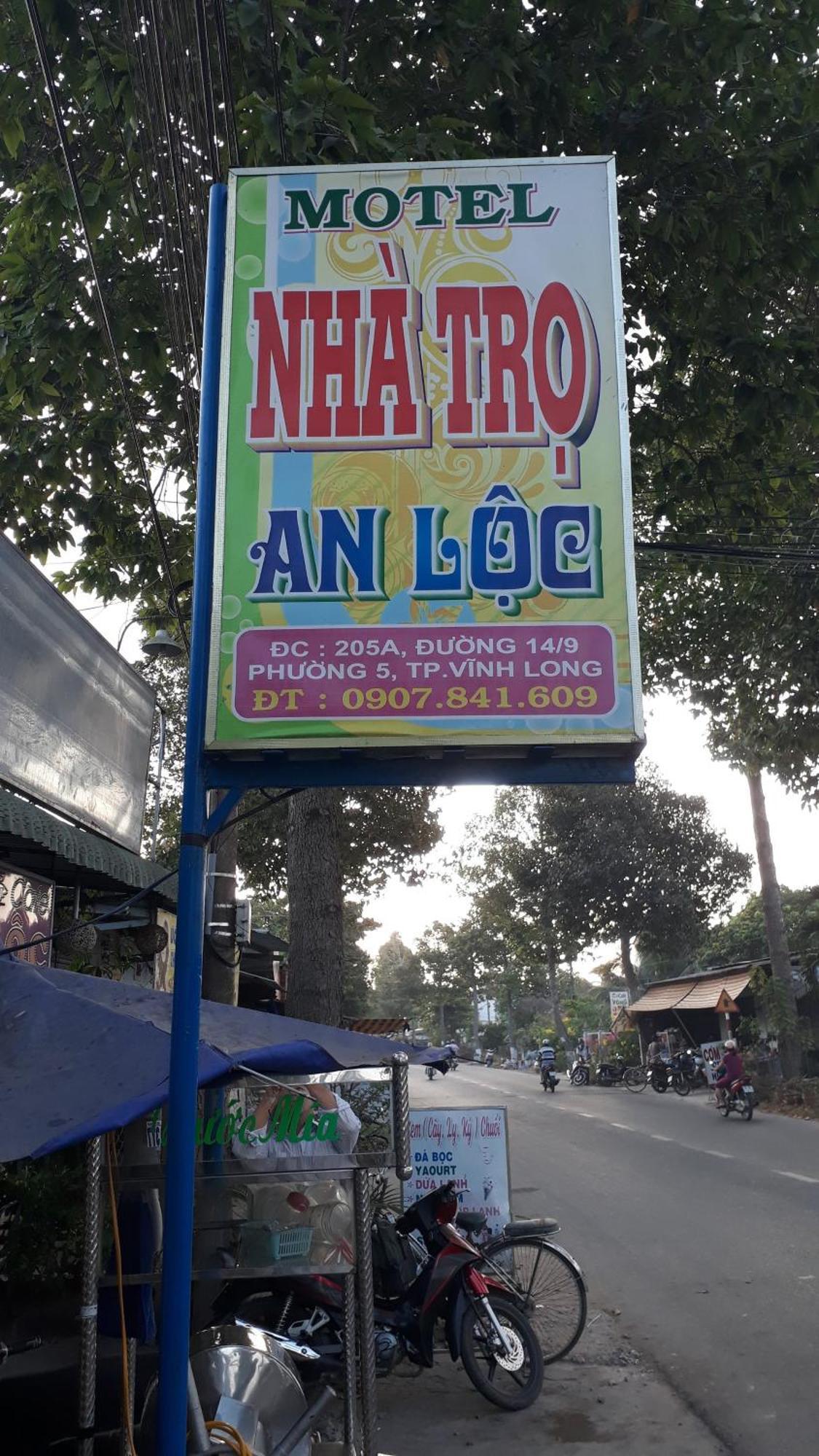 An Loc Motel Vinh Long Bagian luar foto